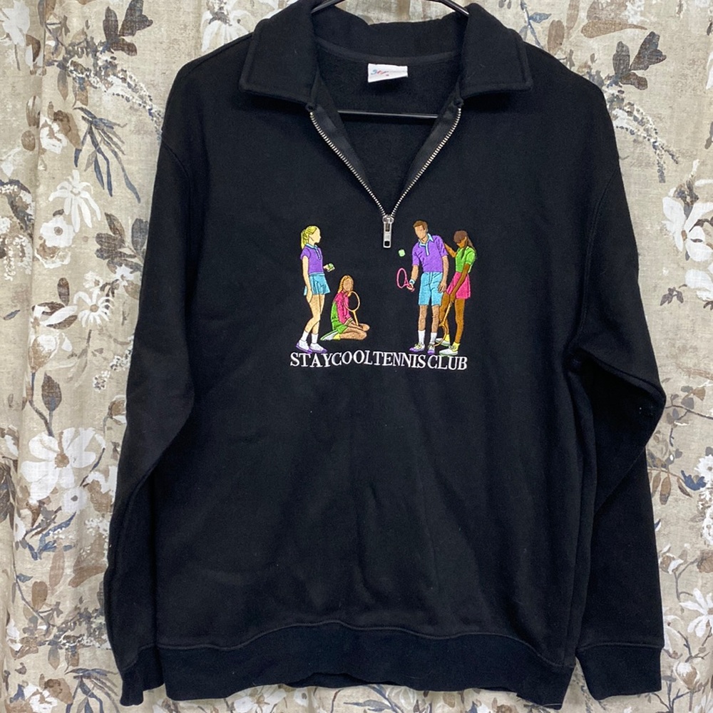 Stay cool half zip